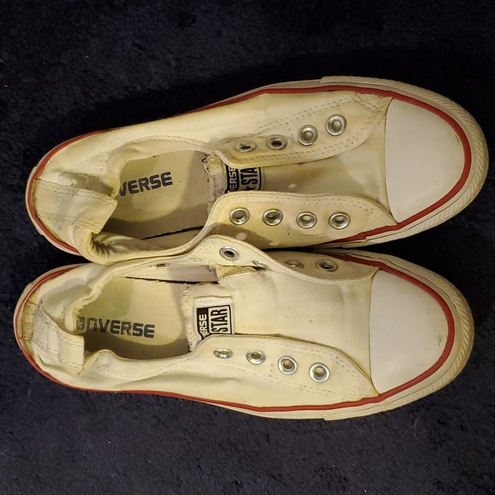 Womens White Converse
